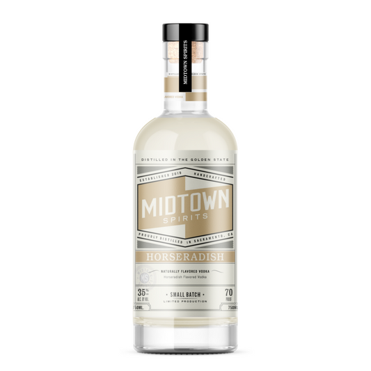 Midtown Spirits Vodka Horseradish Flavored 70 - 750ML - Front