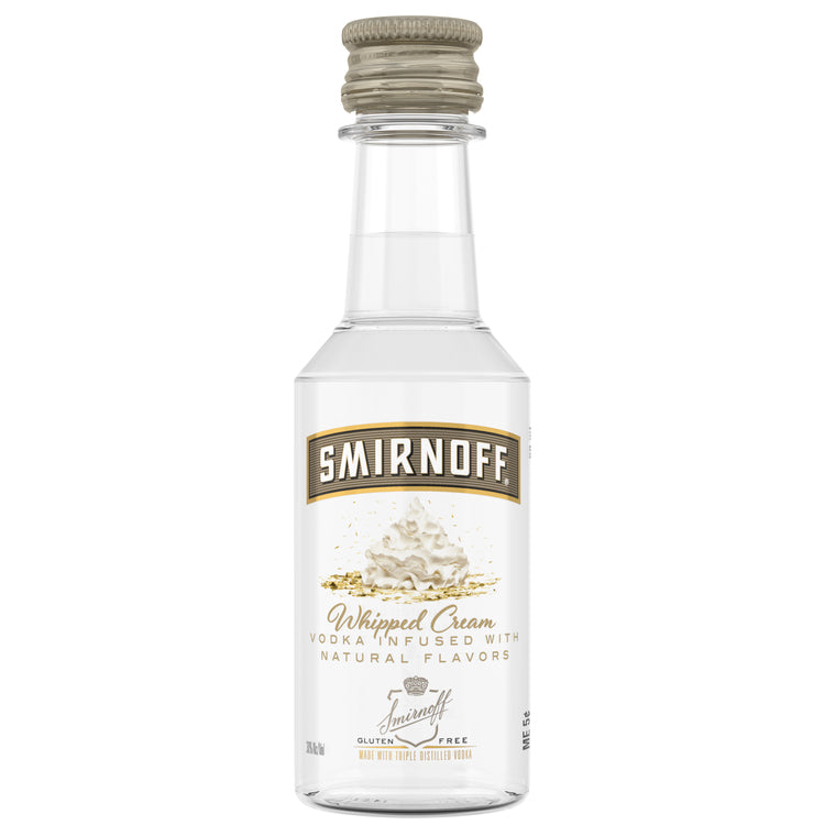 Smirnoff Whipped Cream Flavored Vodka 60 - 50ML - Front