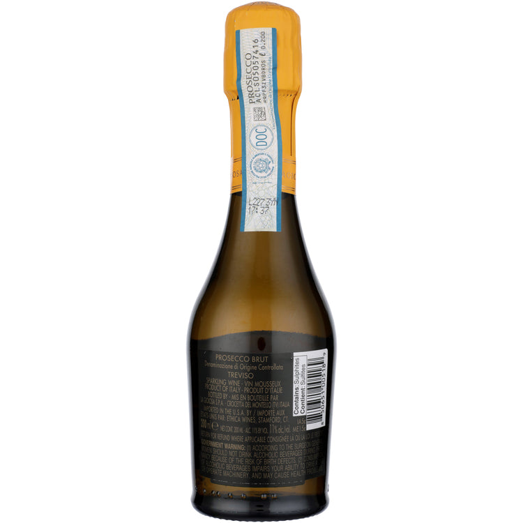 La Gioiosa Prosecco Treviso Brut - 200ML - Back