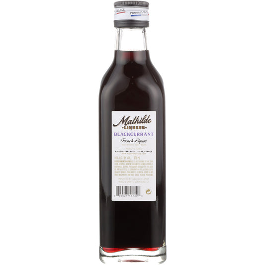 Mathilde Creme De Cassis De La Saintonge 32 - 375ML - Back