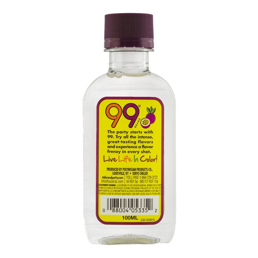 99 Brand Passion Fruit Liqueur 99 - 100ML - Back