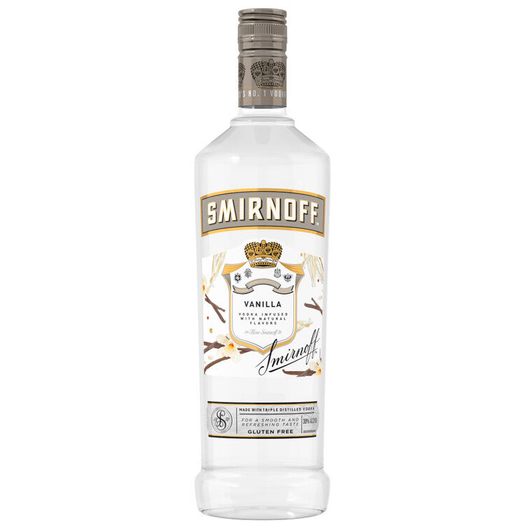 Smirnoff Vodka Vanilla Flavored 60 - 1.0L - Front
