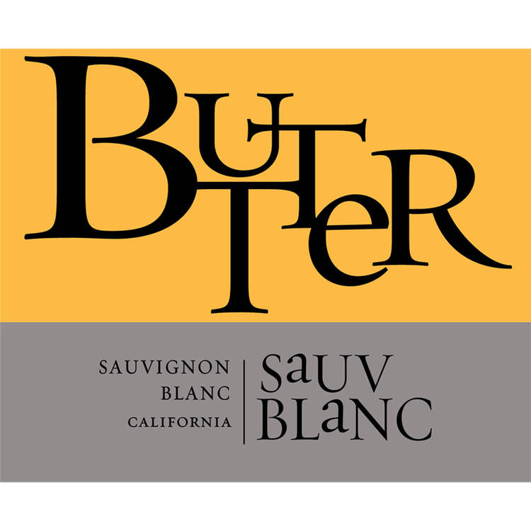 Butter Sauvignon Blanc California - 750ML - Front Label