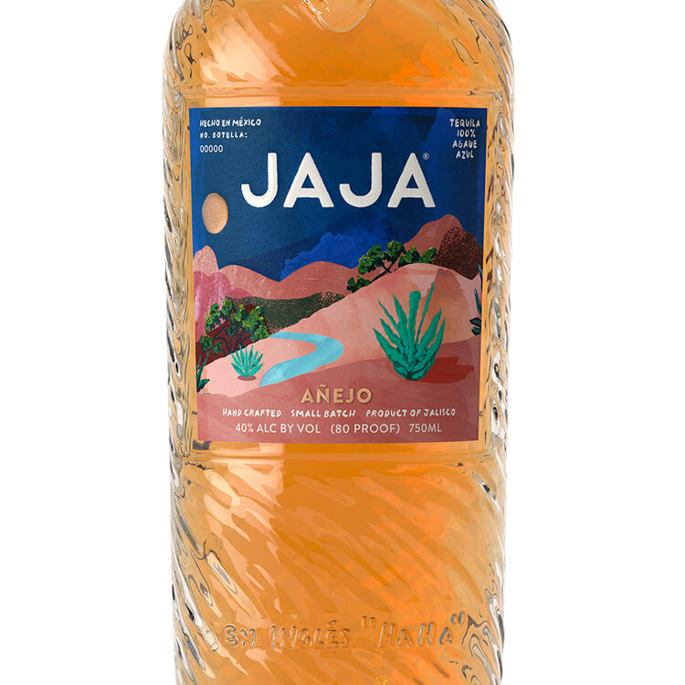 Jaja Tequila Anejo 80 - 750ML - Front Label