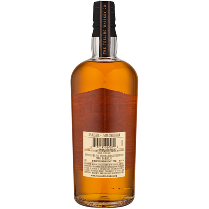 Teeling Single Grain Irish Whiskey 5 Yr 92 W/ Tubes - 750ML - Back
