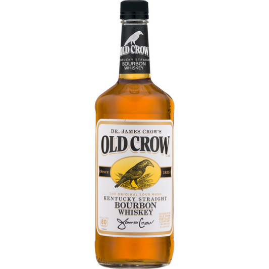 Old Crow Straight Bourbon 3 Yr 80 - 1.0L