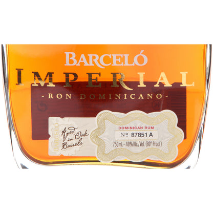 Ron Barcelo Gold Rum Imperial 80 - 750ML