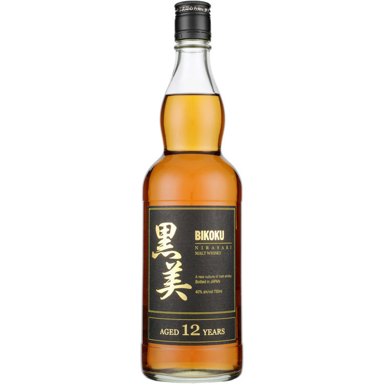 Bikoku Single Malt Whisky Nirasaki 12 Yr 80 - 750ML - Front