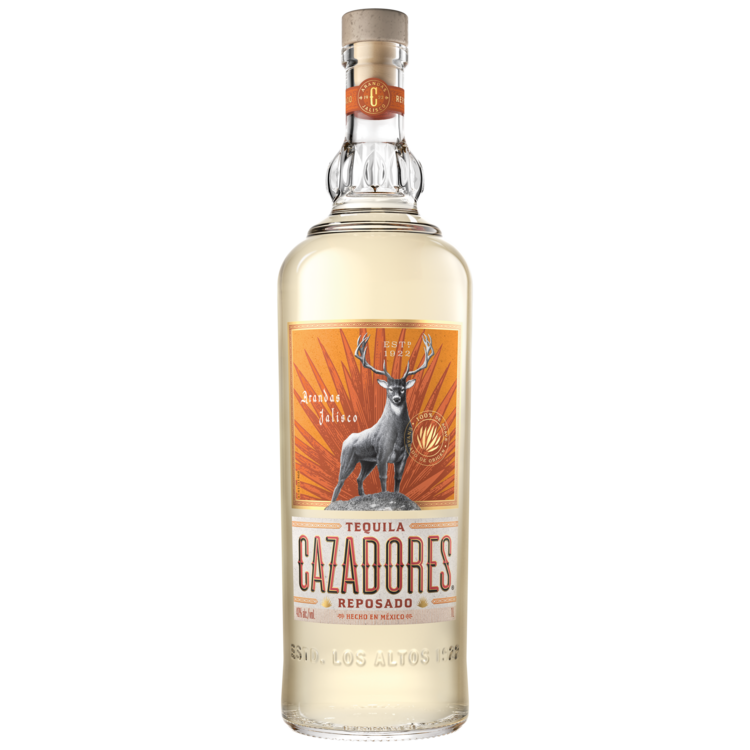 Cazadores Tequila Reposado 80 - 1.0L - Front