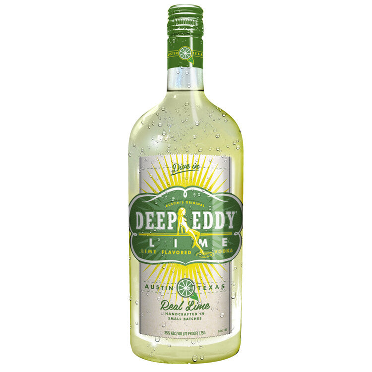 Deep Eddy Lime Flavored Vodka 70 - 1.75L - Front