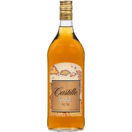 Castillo Gold Rum 80 - 1.0L - Front