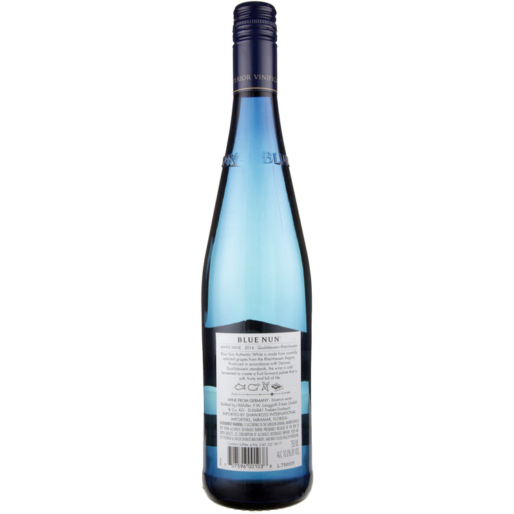 Blue Nun Muller Thurgau Authentic White Rheinhessen - 750ML