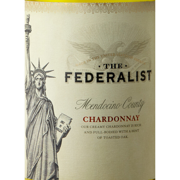 The Federalist Chardonnay Lodi - 750ML - Front Label