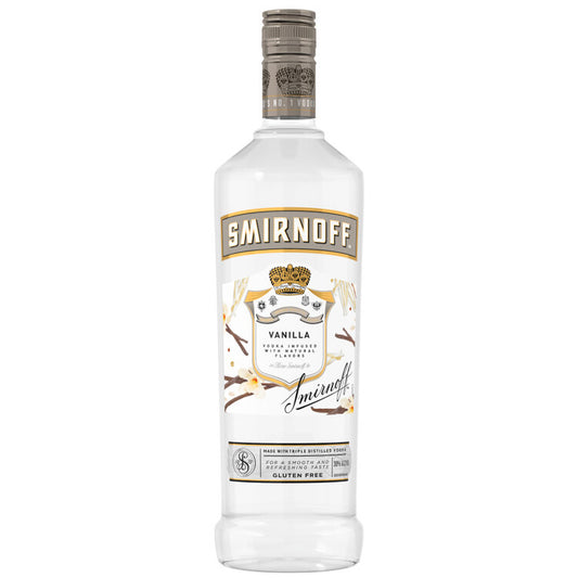 Smirnoff Vodka Vanilla Flavored 60 - 1.0L - Front