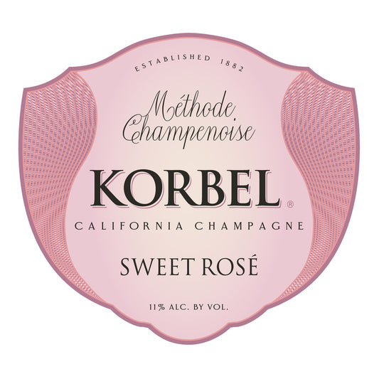 Korbel Sweet Rose Champagne California - 750ML