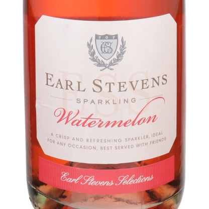 Earl Stevens Sparkling Watermelon Flavored Wine - 750ML - Front Label