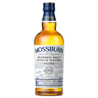 Mossburn Blended Malt Scotch Island 92 - 750ML - Front