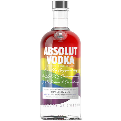 Absolut Vodka Colors Limited Edition 80 - 750ML - Front