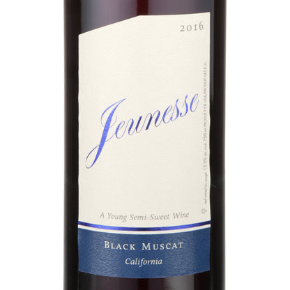 Jeunesse Black Muscat California - 750ML - Front Label