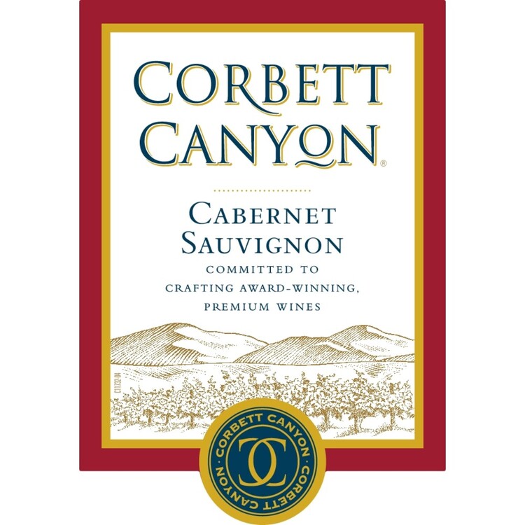 Corbett Canyon Cabernet Sauvignon International - 1.5L - Front Label