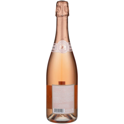 Gratien & Meyer Cremant De Loire Brut Rose - 750ML - Back
