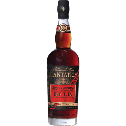 Planteray Overproof Rum Oftd Old Fashioned Traditional Dark 138 - 1.0L