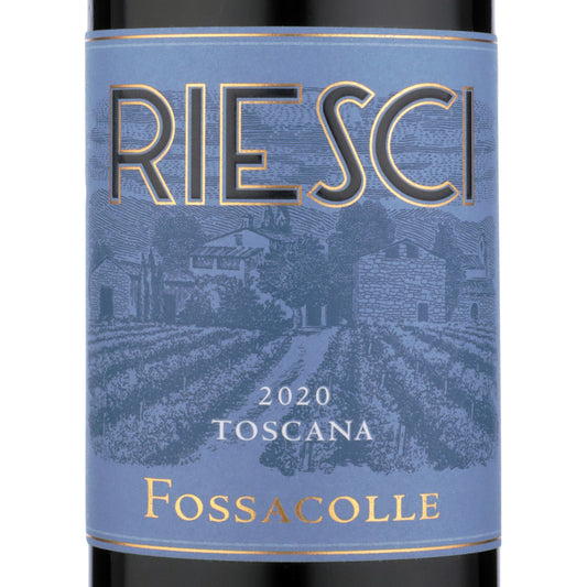 Fossacolle Toscana Rosso Riesci 2020 - 750ML - Front Label