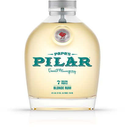 Papa's Pilar Blonde Rum 7 Solera Profile 84 - 100ML - Front