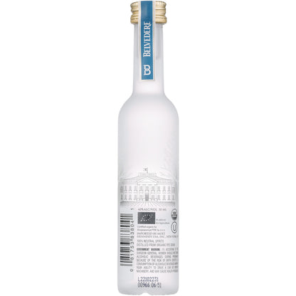 Belvedere Vodka 80 - 50ML - Back
