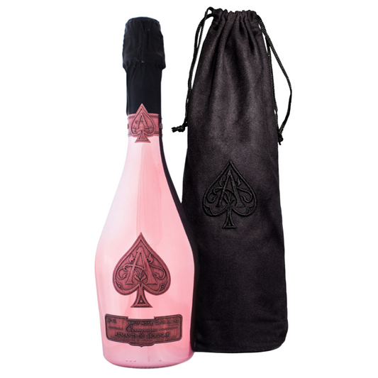 Armand De Brignac Champagne Brut Rose W/ Velvet Gift Bag - 750ML