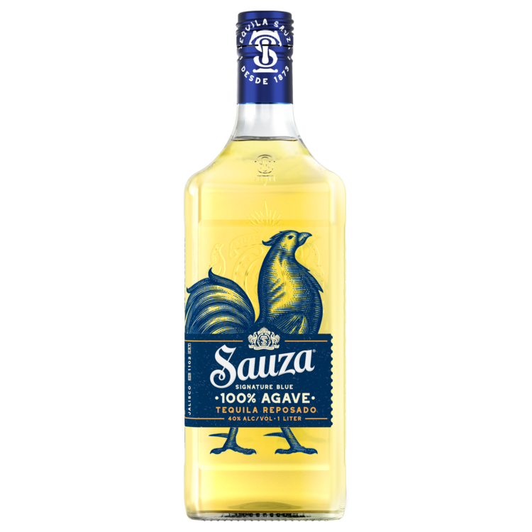 Sauza Tequila Reposado Signature Blue 80 - 1.0L - Front