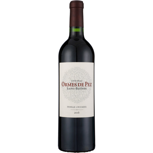 Chateau Ormes De Pez Saint Estephe 2016 Wood Box - 750ML - Front