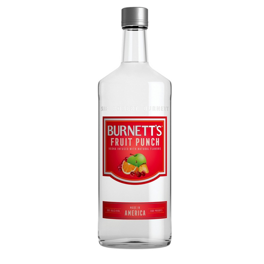 Burnett's Fruit Punch Flavored Vodka 60 - 750ML - Front