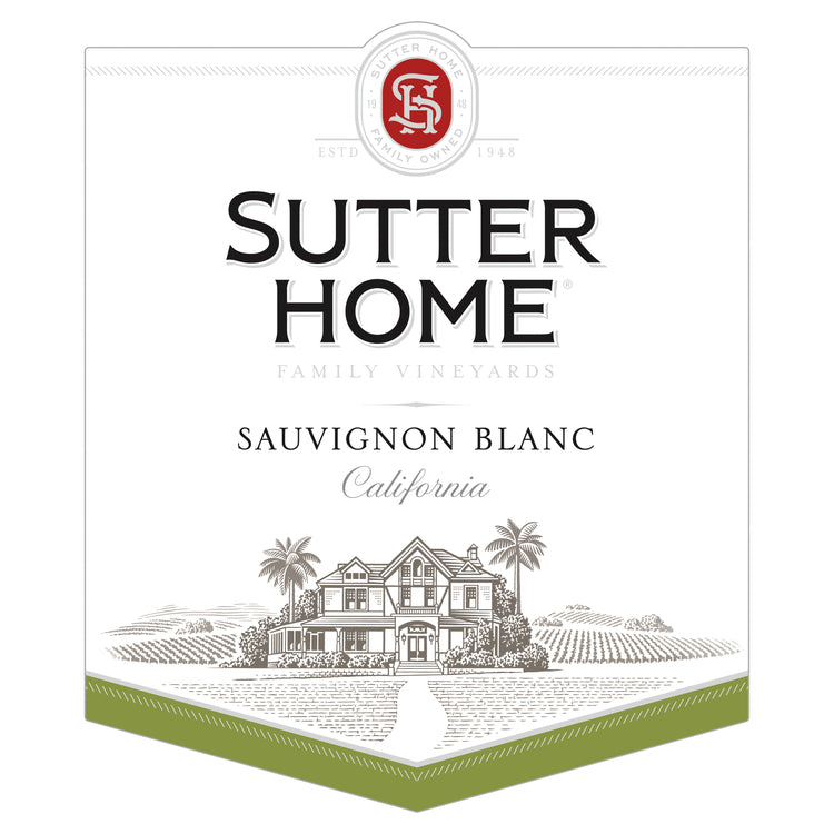 Sutter Home Sauvignon Blanc California - 750ML - Front Label