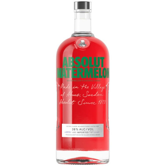 Absolut Watermelon Flavored Vodka 76 - 1.75L - Front