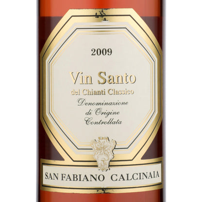 San Fabiano Calcinaia Vin Santo Del Chianti Classico 2009 - 375ML - Front Label