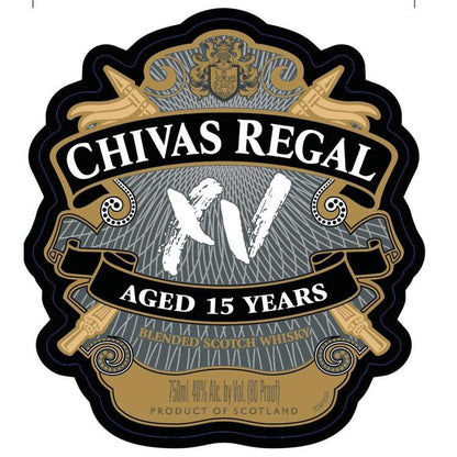 Chivas Regal Blended Scotch Xv 15 Yr 80 - 750ML - Front Label