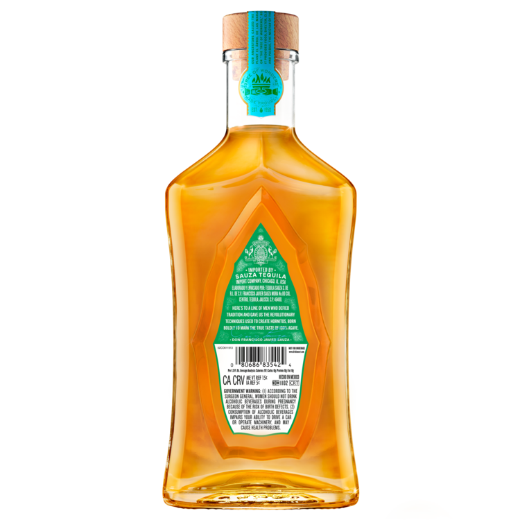 Hornitos Tequila Anejo 80 - 750ML - Back