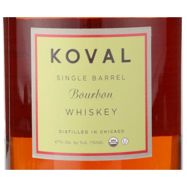 Koval Straight Bourbon Single Barrel 94 - 750ML - Front Label