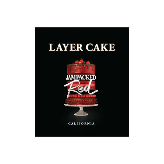 Layer Cake Jampacked Red California - 750ML - Front Label