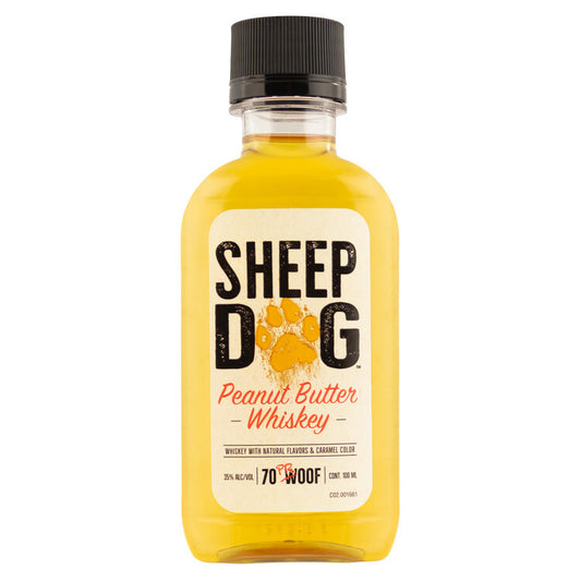 Sheep Dog Peanut Butter Whiskey 70 - 100ML - Front