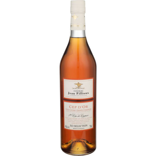 Jean Fillioux Grande Champagne Cognac Tres Vieilles Cep D'Or 80 W/ Gif - 750ML
