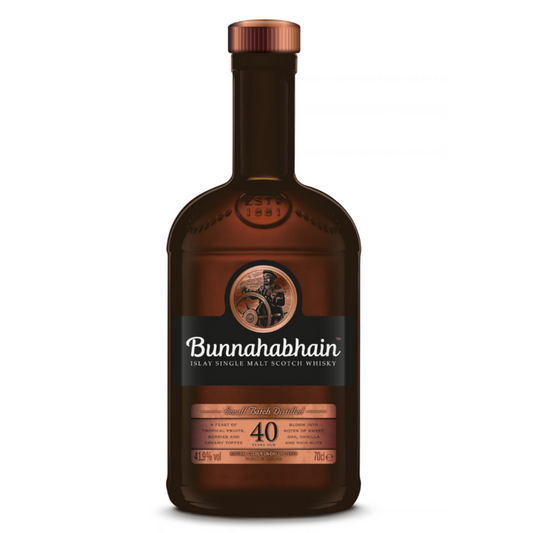 Bunnahabhain Single Malt Scotch Small Batch Distilled 40 Yr 83.8 - 700ML - Front