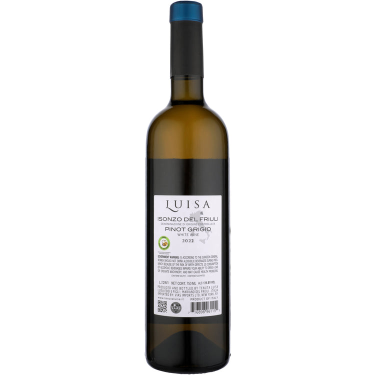 Tenuta Luisa Pinot Grigio Friuli Isonzo 2022 - 750ML