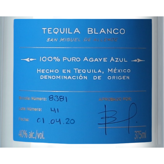 Casa Dragones Tequila Blanco 80 - 375ML - Front Label