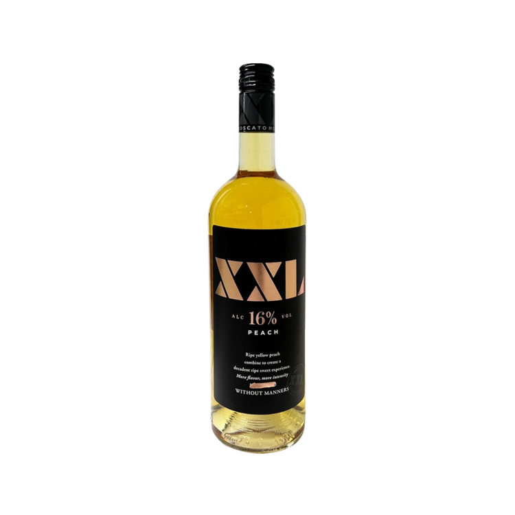 Xxl Peach Moscato Flavored Wine - 750ML - Front