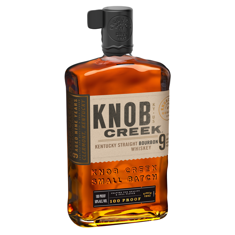 Knob Creek Straight Bourbon Small Batch 9 Yr 100 - 1.75L - Front Label