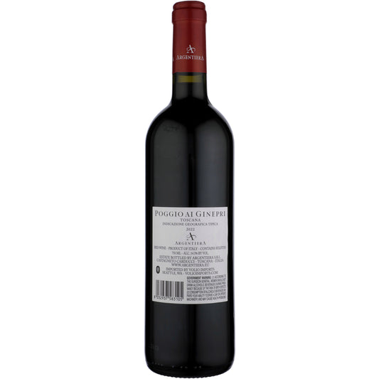 Tenuta Argentiera Bolgheri Rosso Poggio Al Ginepri 2023 - 750ML - Back
