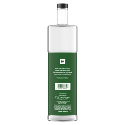 Effen Cucumber Flavored Vodka 75 - 1.0L - Back