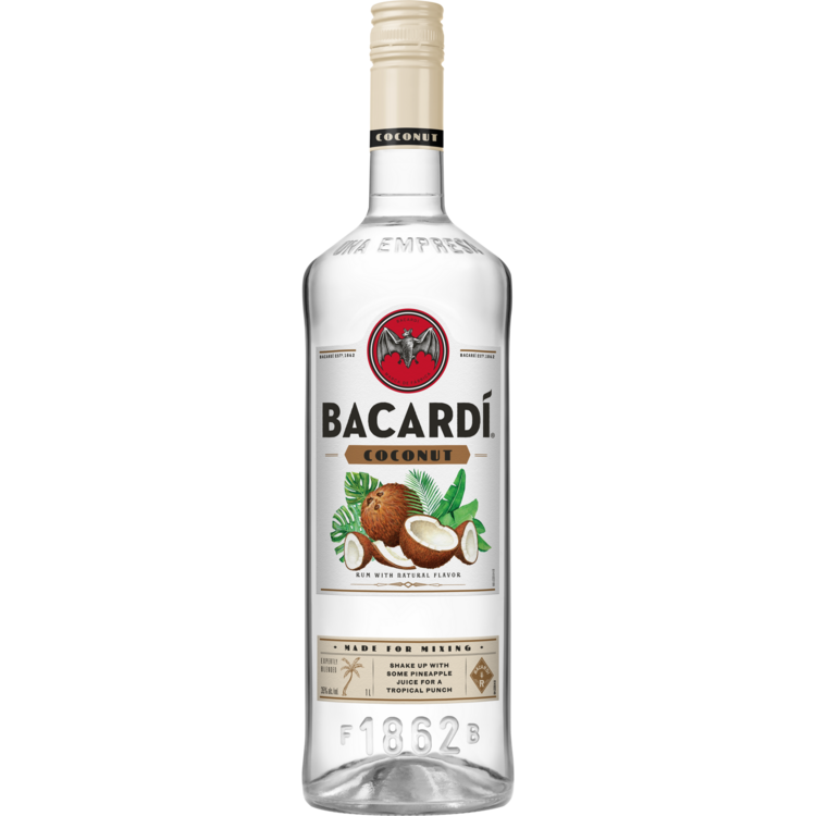 Bacardi Coconut Flavored Rum Bacardi Coco 70 - 1.0L - Front